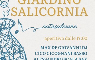 giardino Salicornia_aperitivi musicali note sul mare